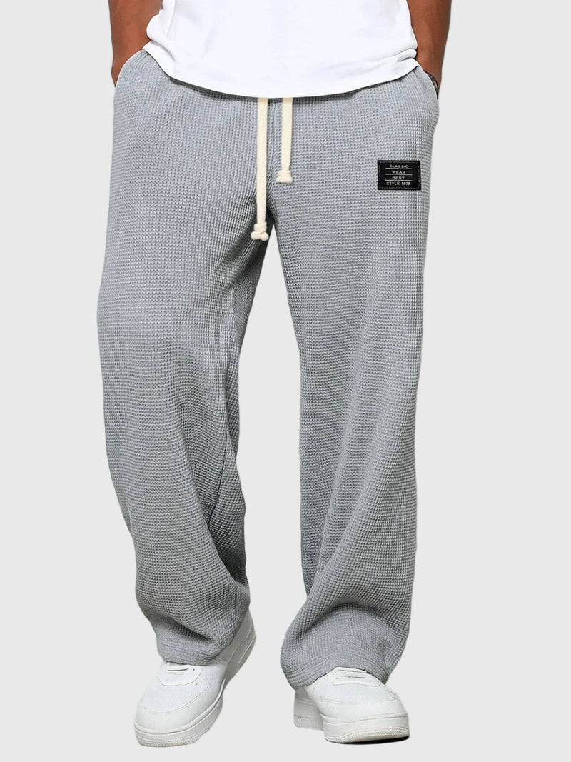Samuel | Pantalones de Pierna Ancha con Cintura Ajustable