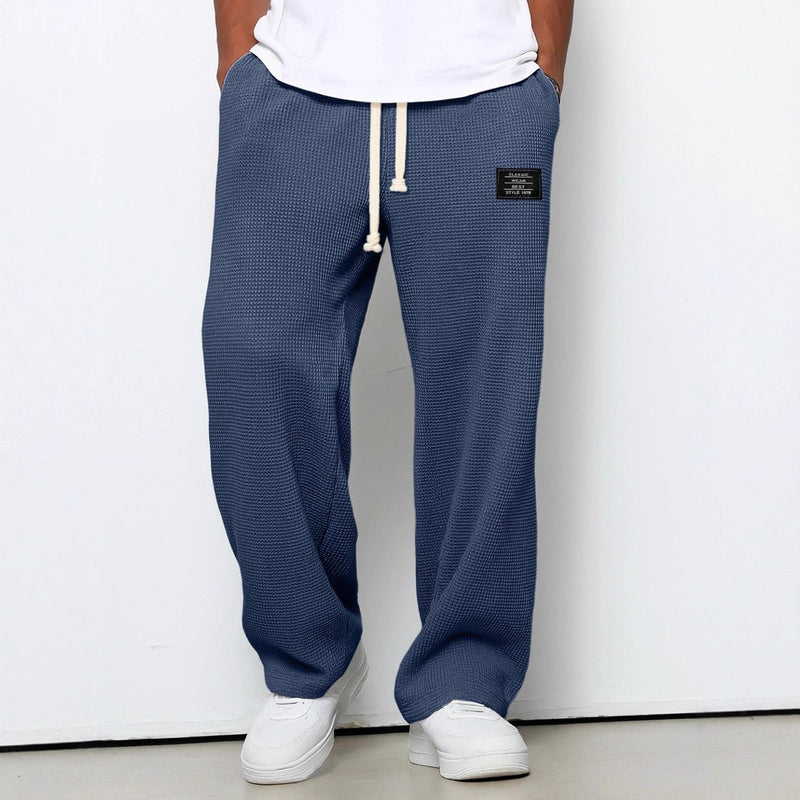 Nicolas | Pantalones de pierna ancha y cintura ajustable