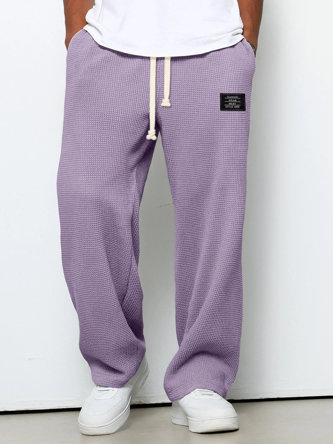 Nicolas | Pantalones de pierna ancha y cintura ajustable