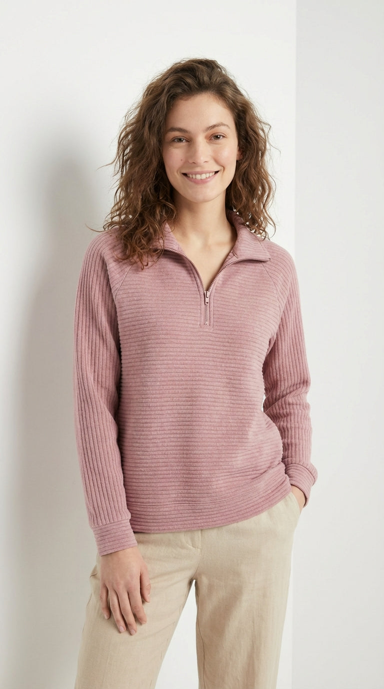 Aenne | Elegante suéter de cuello en V para mujer con una comodidad atemporal