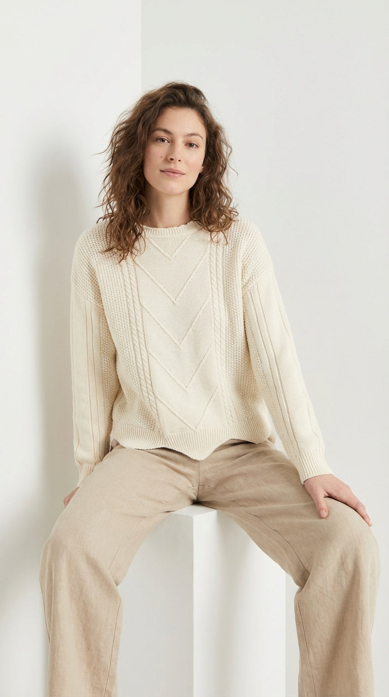 Otilia | Elegante suéter de invierno para estilo y comodidad.