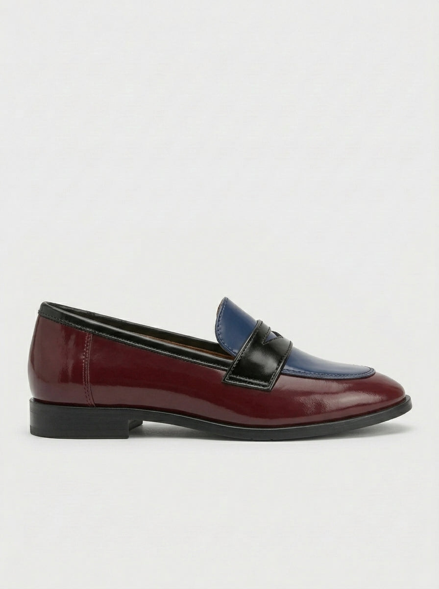 CLAUDIA | MOCASINES EN CONTRASTE