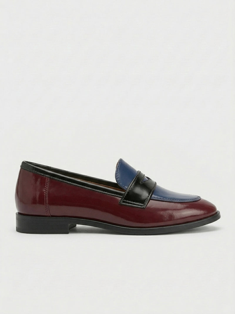 CLAUDIA | MOCASINES EN CONTRASTE