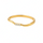 ANILLO VALENTINO COSTA DORADO FINO CON CIRCONITAS