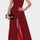 Nadia Mono Elegante sin Mangas con Transparencia Frontal