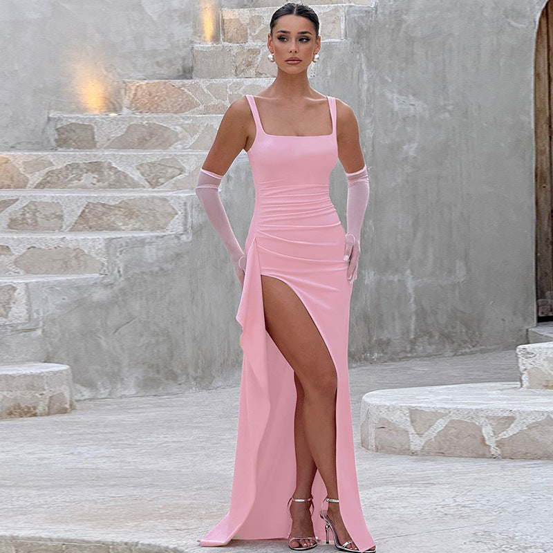 Marlene™ - Elegante Vestido Maxi Formal con Espalda Abierta