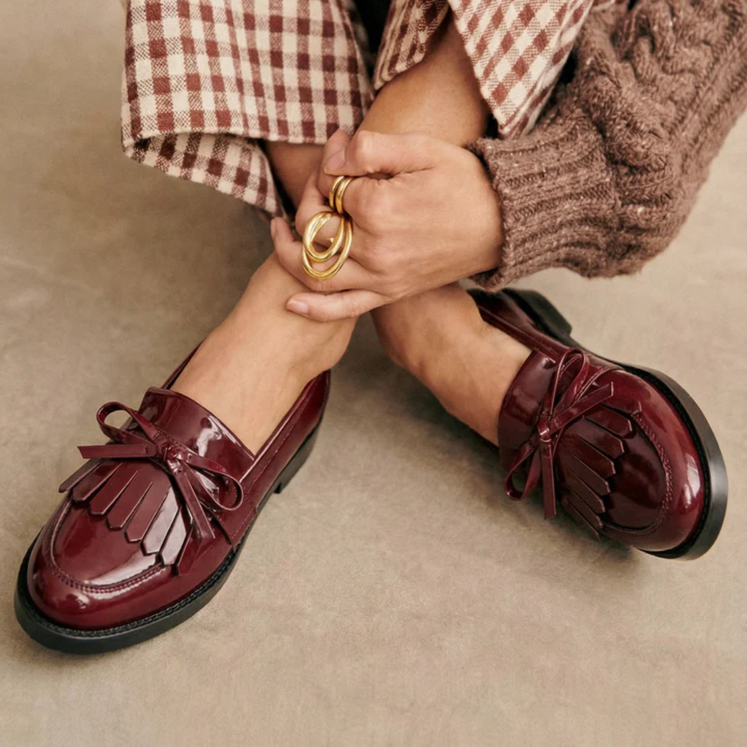 CORDELIA™ | MOCASINES CON LAZO