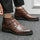 Parker | Botas de doble hebilla de cuero sintético