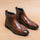 Dylan | Botines con hebilla de cuero sintético