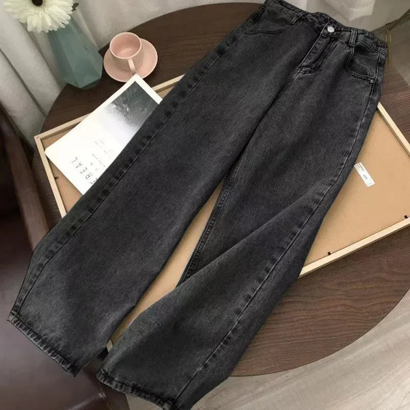JEANS HIGH STREET WIDE LEG CINTURA ALTA