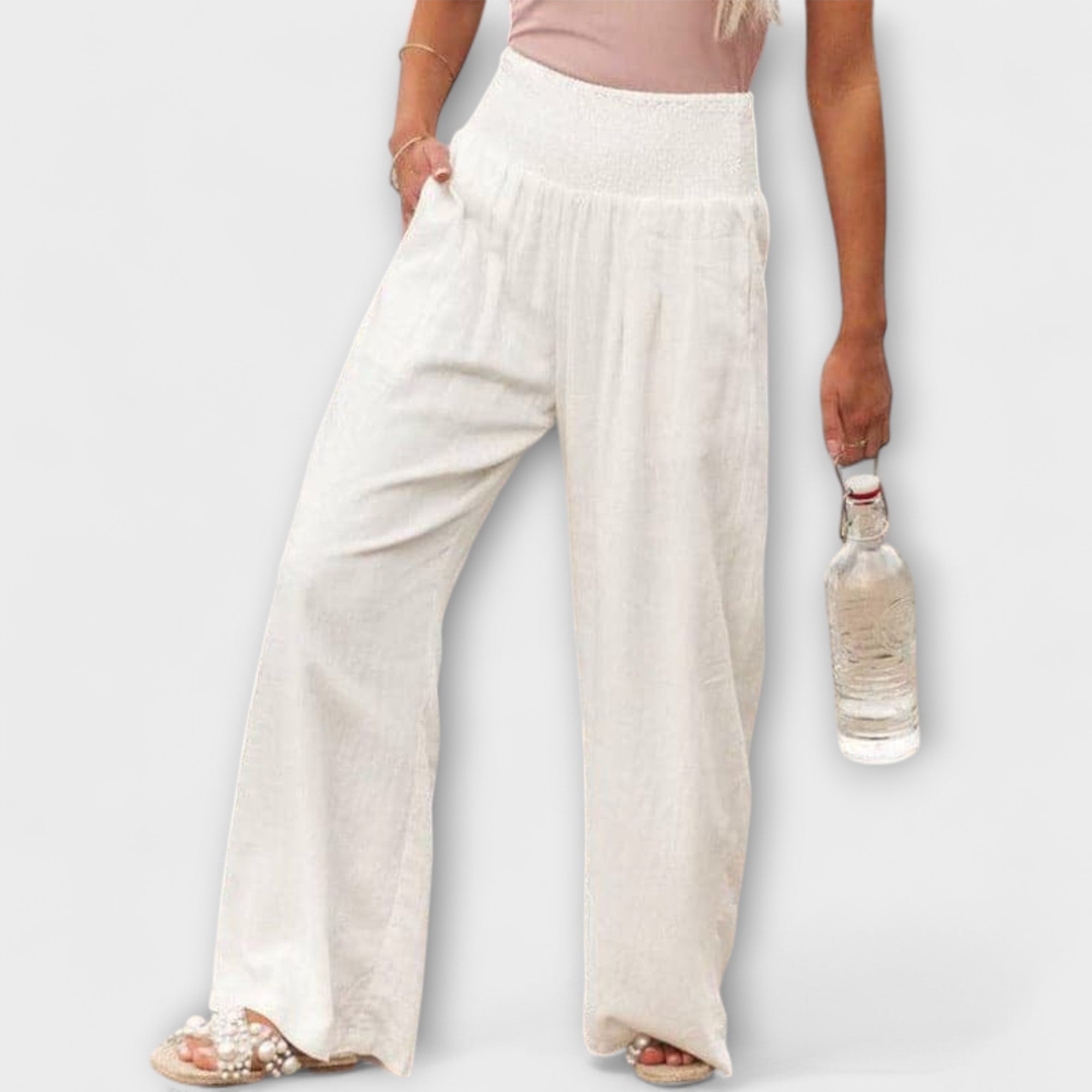 Thearya | Pantalones Anchos Casual