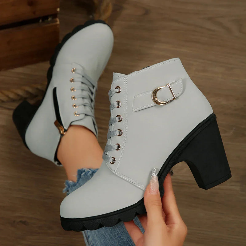 CLAIRE™ | BOTINES CÓMODOS DE TACÓN