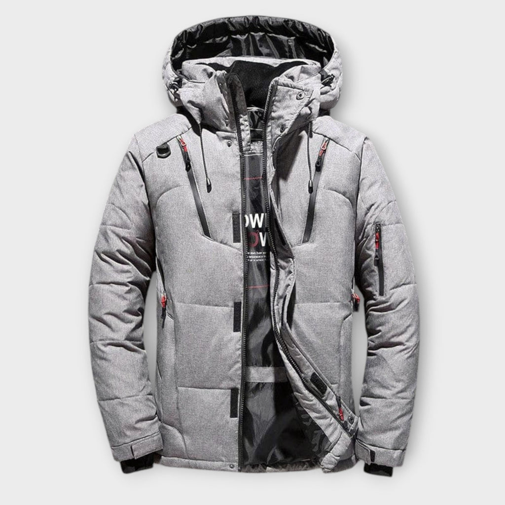 Álvaro | Parka masculina de invierno sólida