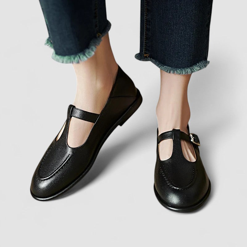 Camila – Zapatos Mary Jane ortopédicos con tacón bajo