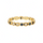 ANILLO VALENTINO COSTA DORADO CON CIRCONITAS Y ZAFIROS