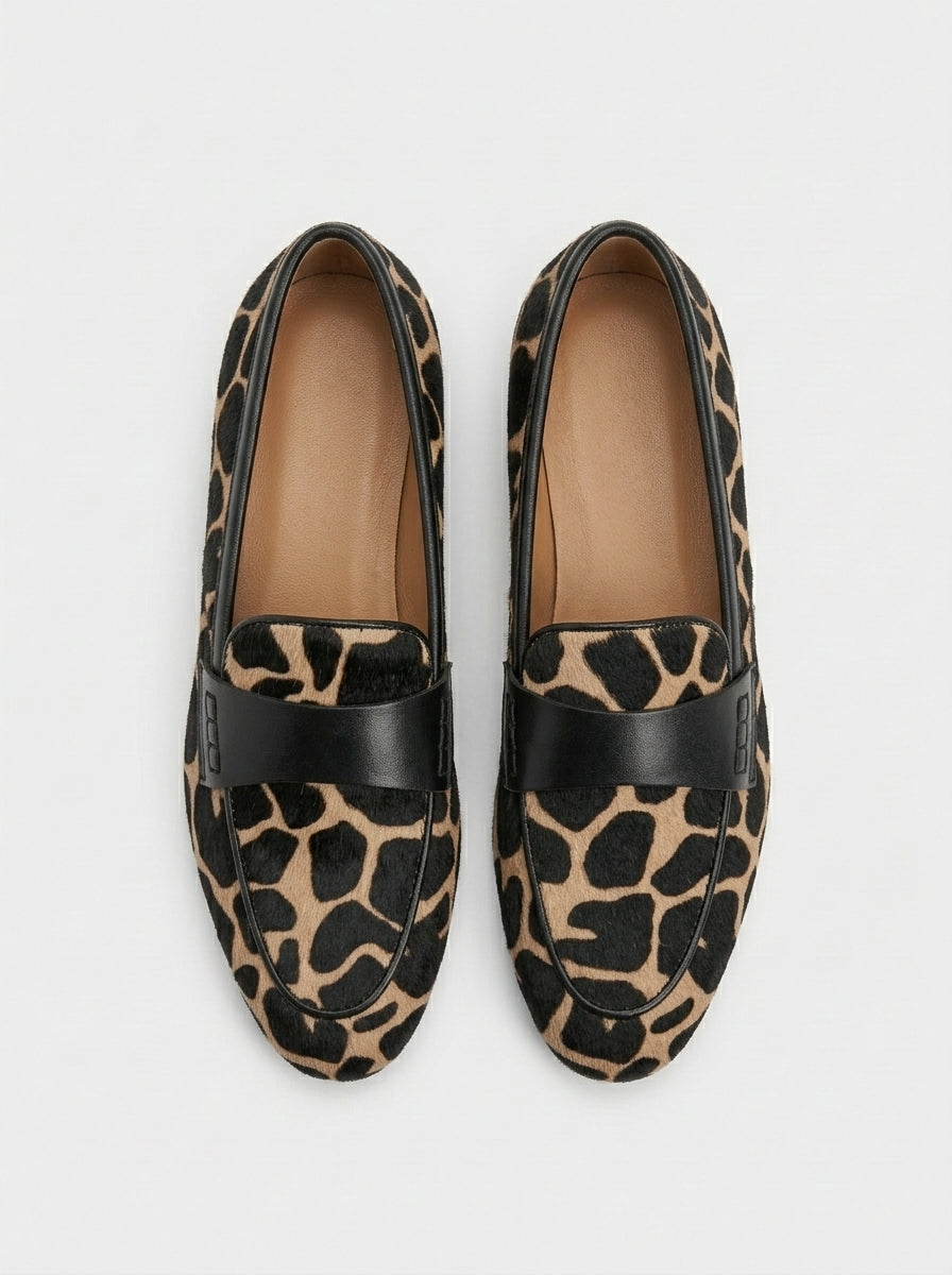 MARTINA | MOCASINES ESTAMPADO LEOPARDO