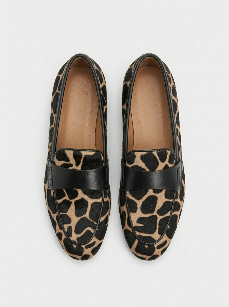 MARTINA | MOCASINES ESTAMPADO LEOPARDO