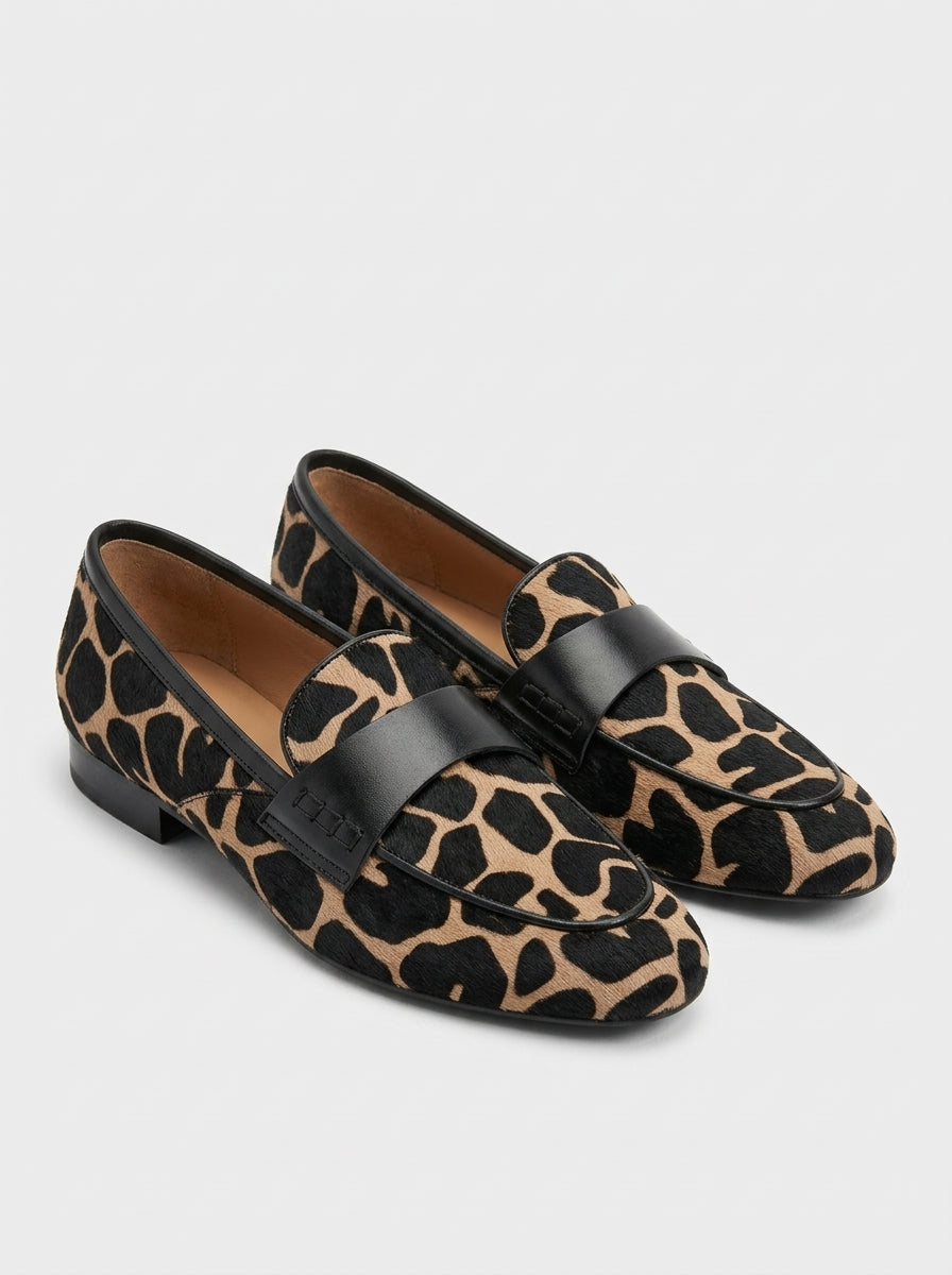 MARTINA | MOCASINES ESTAMPADO LEOPARDO