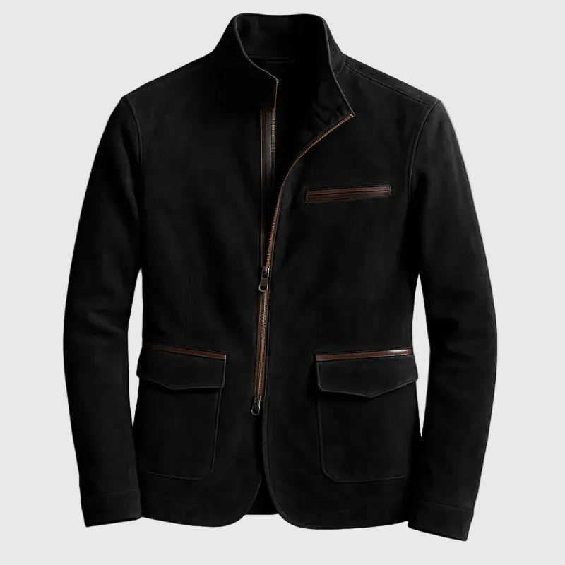 James | Chaqueta de Ante Refinada