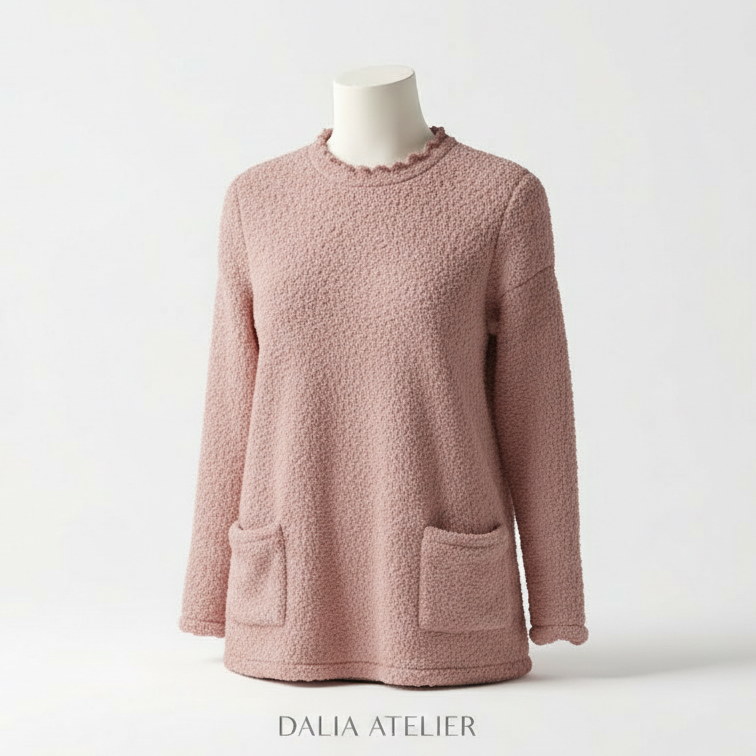 Selina | Suéter elegante con bolsillos prácticos