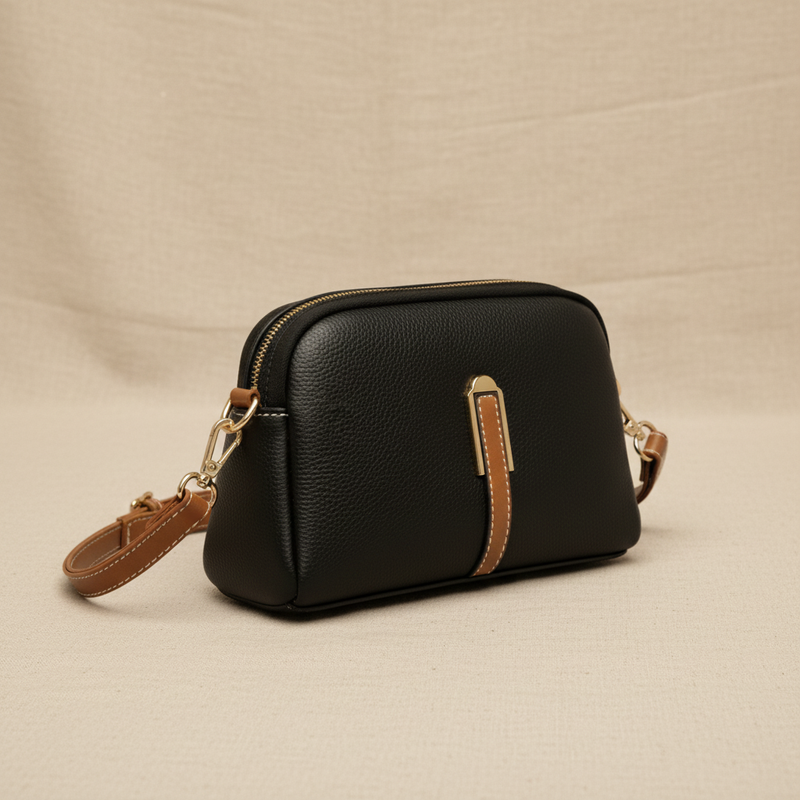 Mila Bolso de hombro de piel