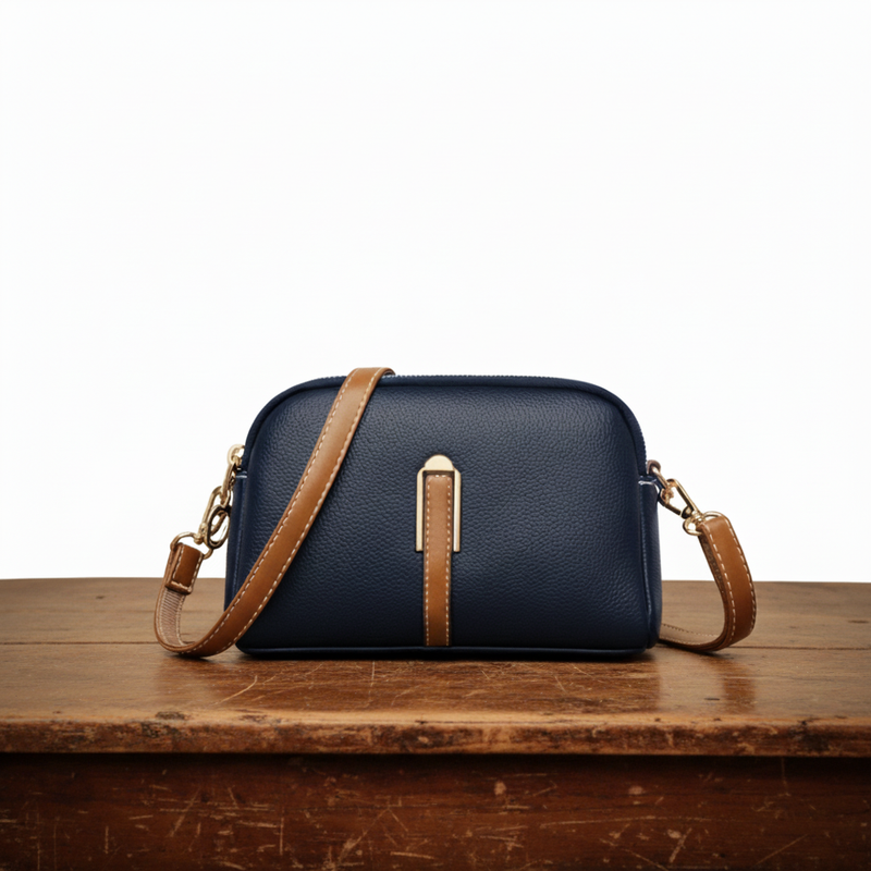 Mila Bolso de hombro de piel