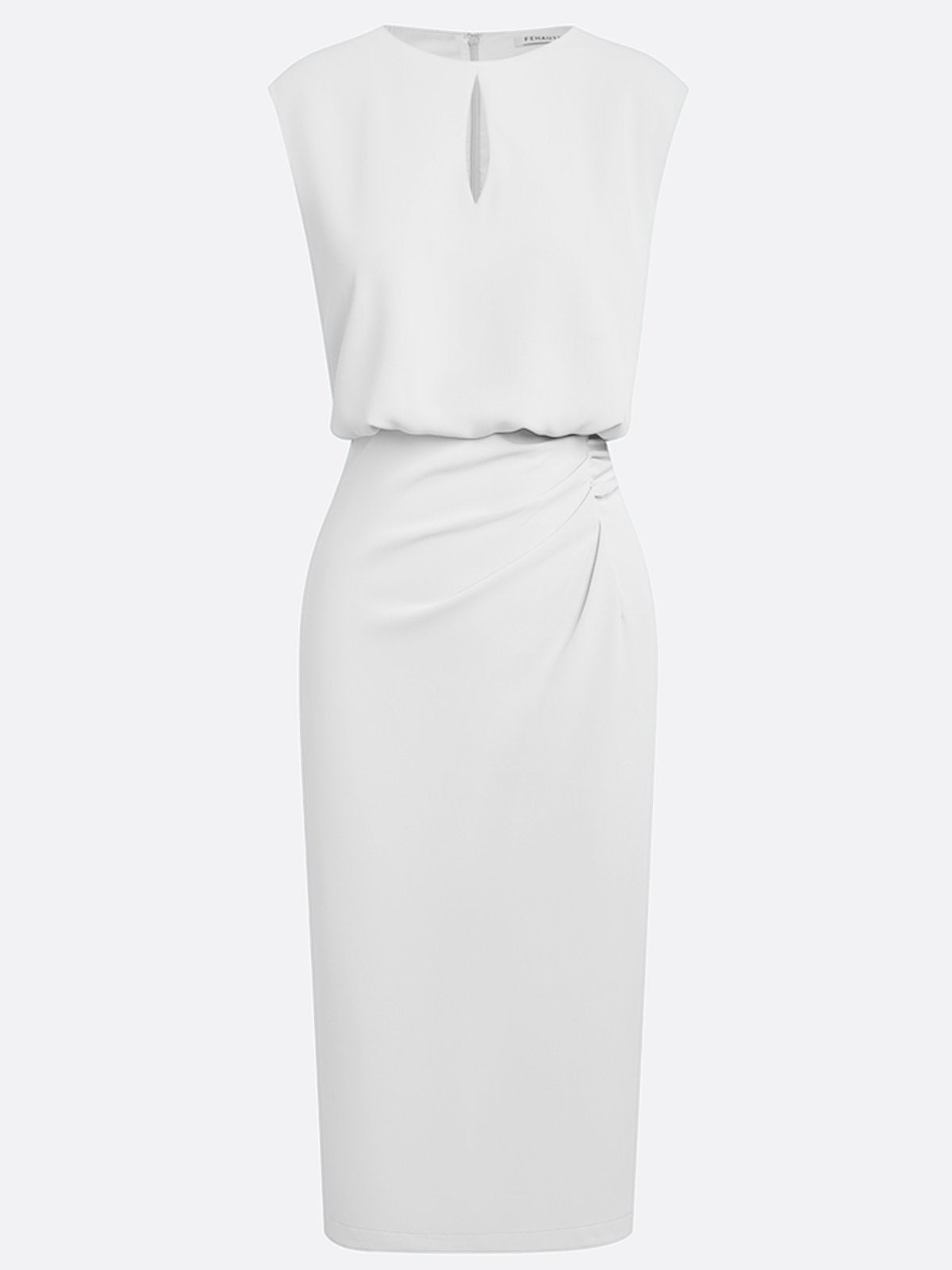 MARÍA | VESTIDO MIDI DE DISEÑO