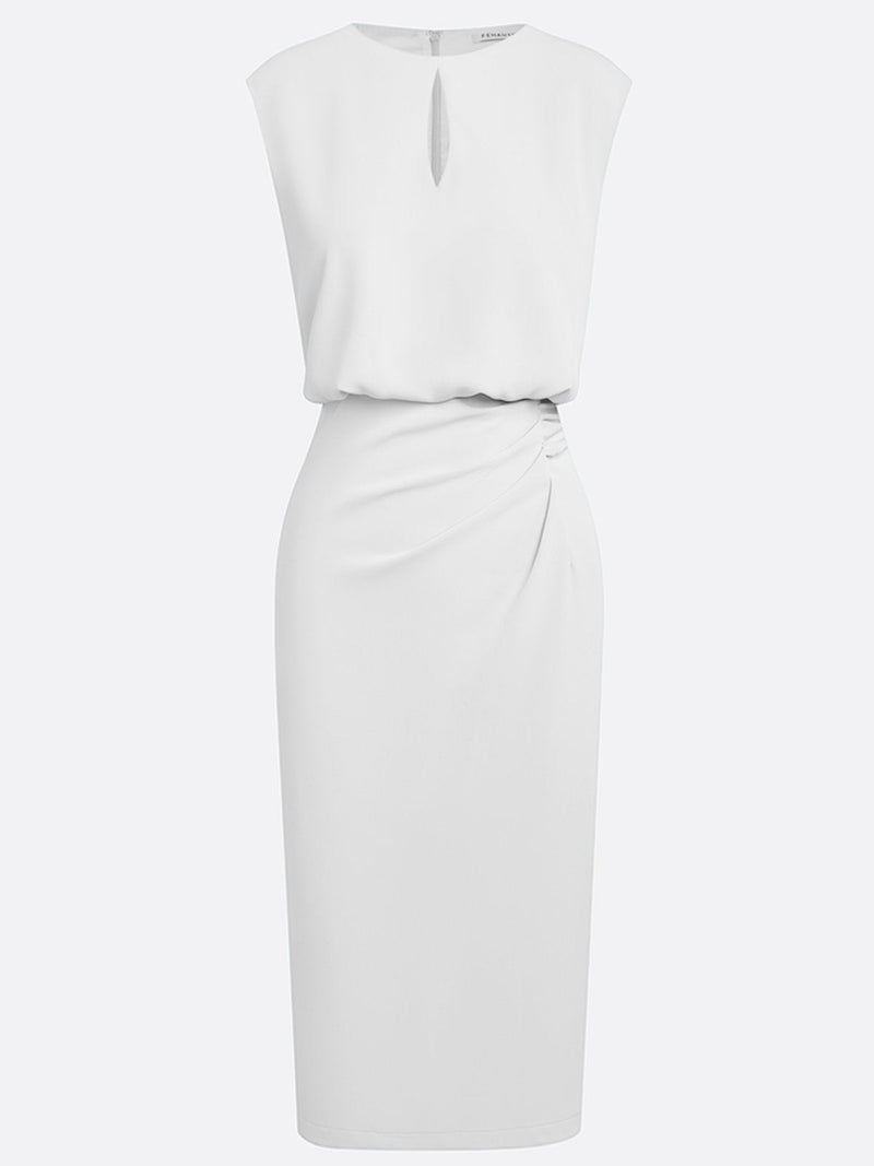 MARÍA | VESTIDO MIDI DE DISEÑO