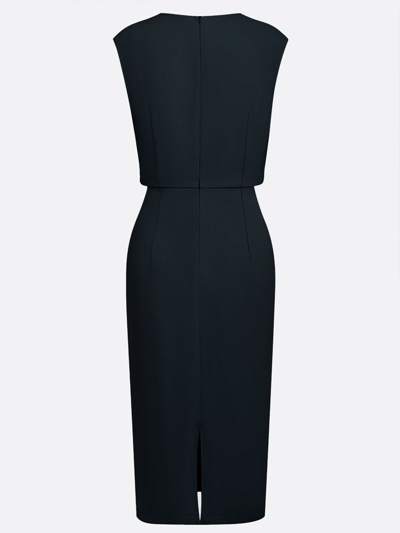 MARÍA | VESTIDO MIDI DE DISEÑO