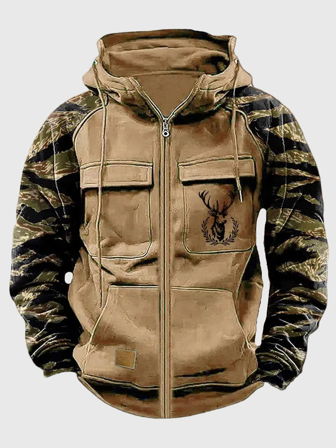 Neil | Chaqueta de Confort Moderno Camo