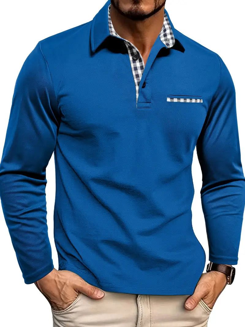 Adrián | Camiseta polo de manga larga