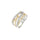 ANILLO VALENTINO COSTA TRIPLE ARO BICOLOR CON CIRCONITAS