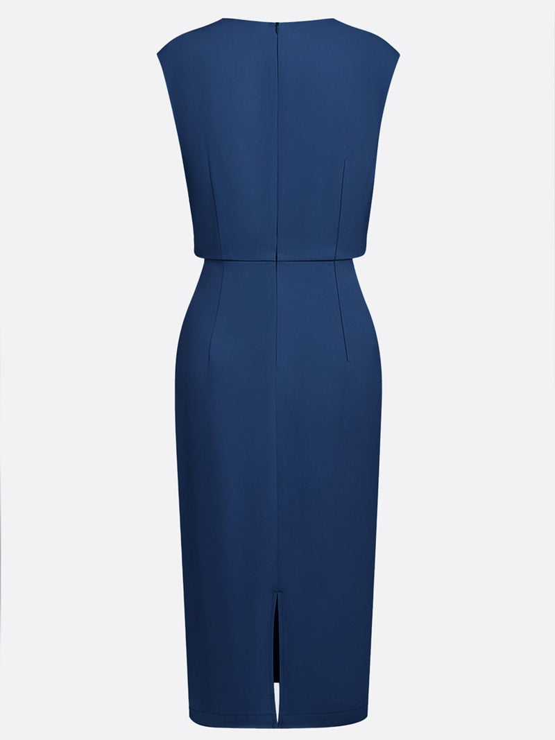 MARÍA | VESTIDO MIDI DE DISEÑO