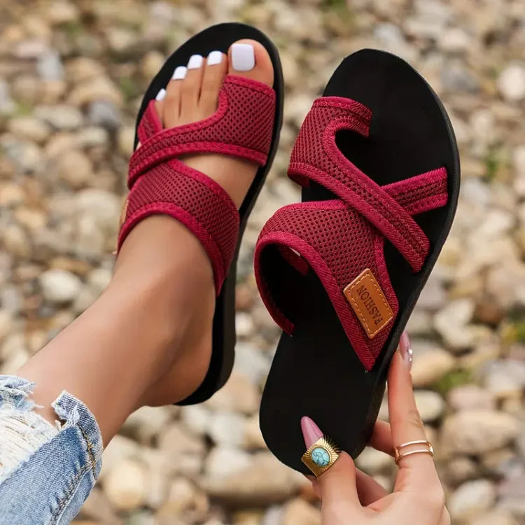 ELENA | SANDALIAS TIRAS CRUZADAS COMFORT