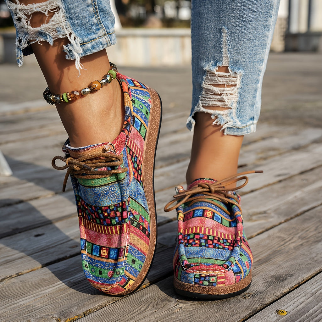 ZAPATILLAS RETRO MULTICOLOR · LIGEREZA Y CONFORT DIARIO