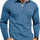 Adrián | Camiseta polo azul de manga larga