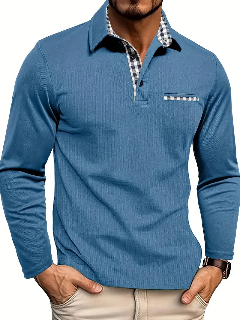 Adrián | Camiseta polo de manga larga