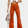 Kiara | Pantalones de Terciopelo de Pierna Ancha de Cintura Alta
