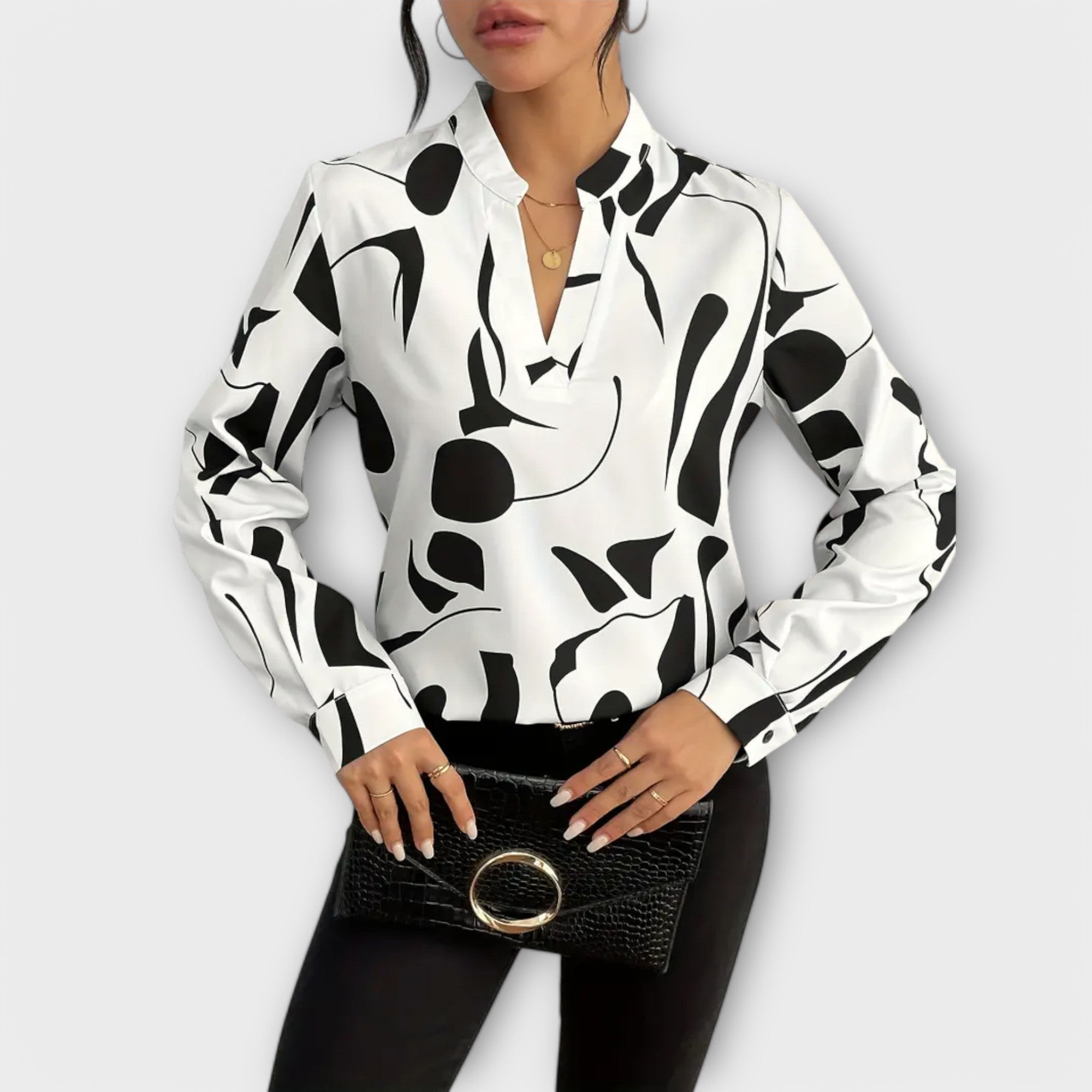 Lara | Blusa Elegante Con Diseño