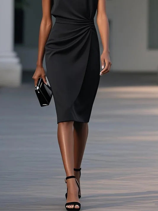 MARÍA | VESTIDO MIDI DE DISEÑO