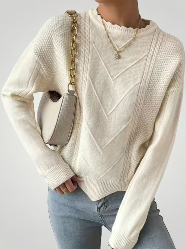 Otilia | Elegante suéter de invierno para estilo y comodidad.