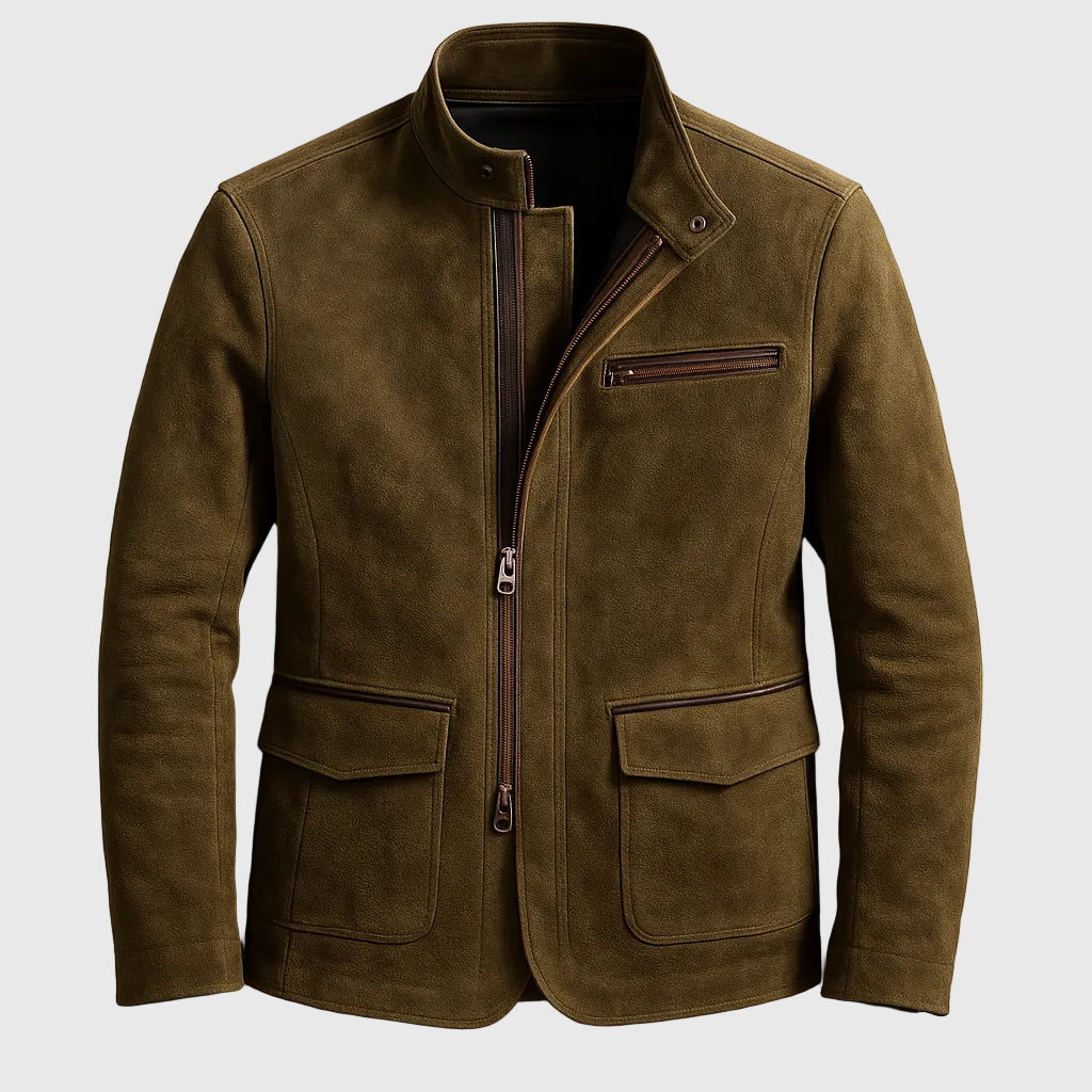 James | Chaqueta de Ante Refinada