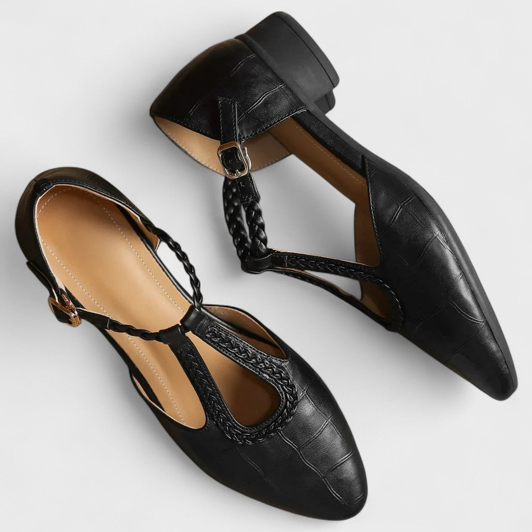 PILAR | ZAPATOS ORTOPÉDICOS ISABEL ROMERO TRENZADOS DE ESTILO CLÁSICO