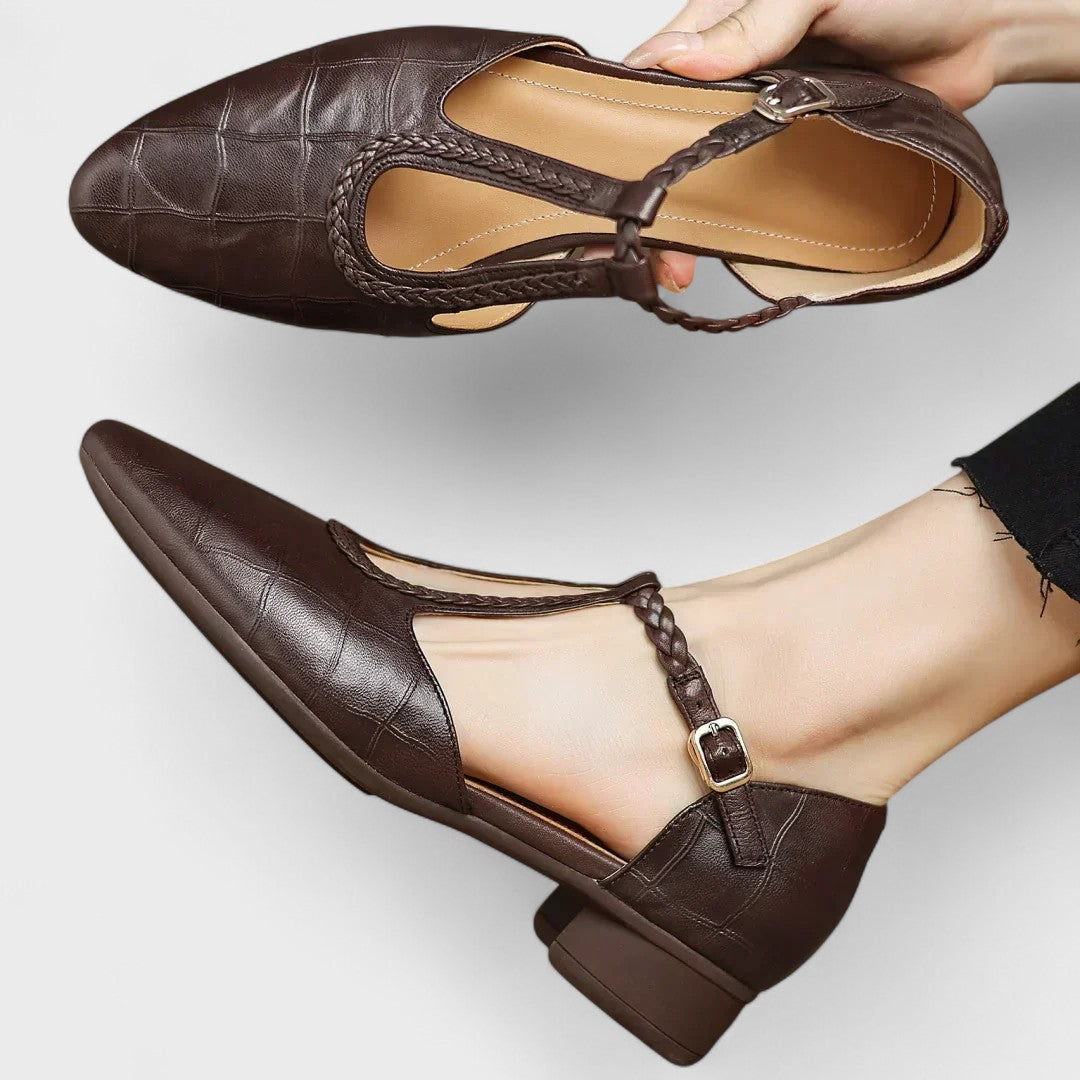 PILAR | ZAPATOS ORTOPÉDICOS ISABEL ROMERO TRENZADOS DE ESTILO CLÁSICO