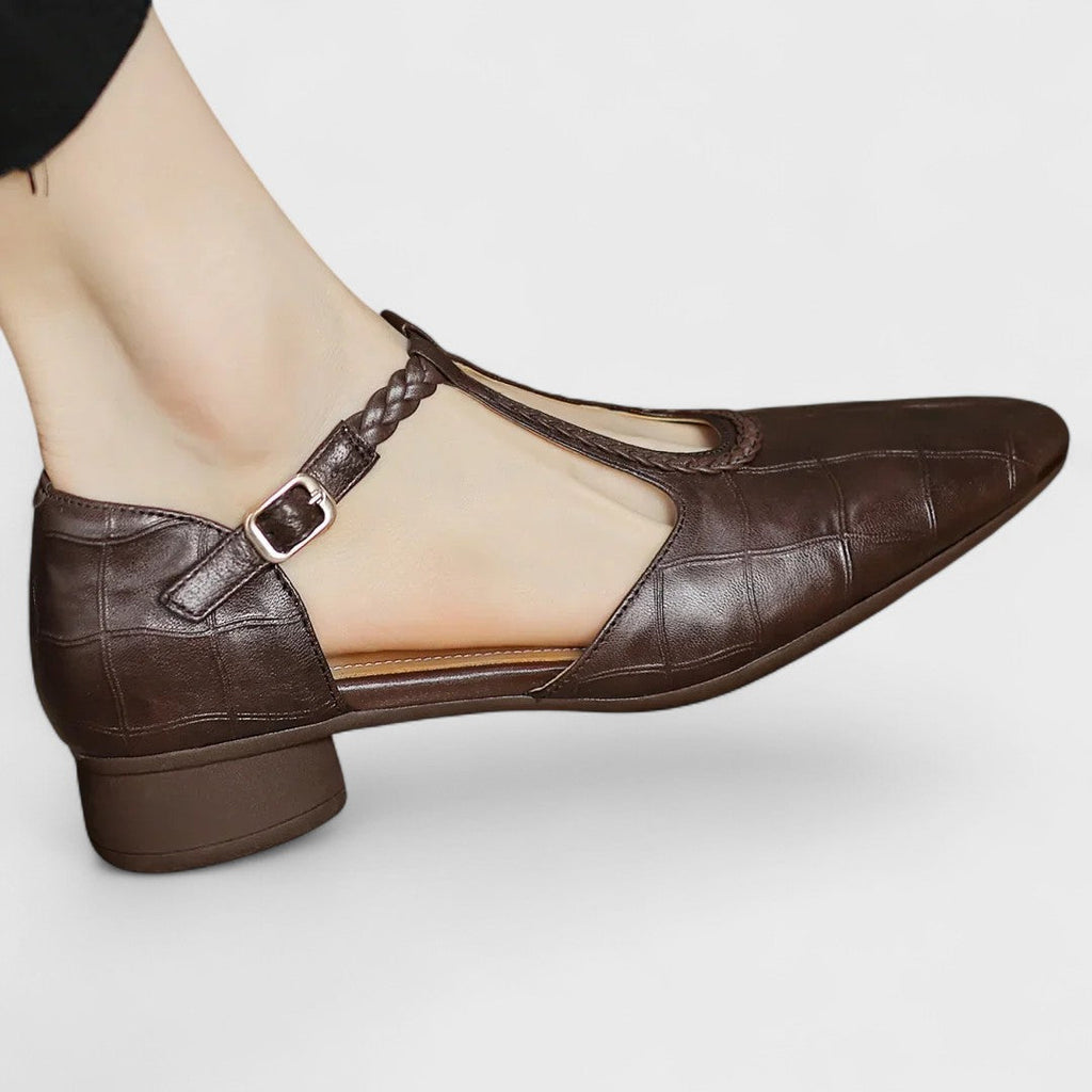 PILAR | ZAPATOS ORTOPÉDICOS ISABEL ROMERO TRENZADOS DE ESTILO CLÁSICO