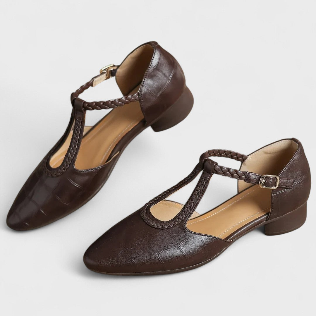 PILAR | ZAPATOS ORTOPÉDICOS ISABEL ROMERO TRENZADOS DE ESTILO CLÁSICO