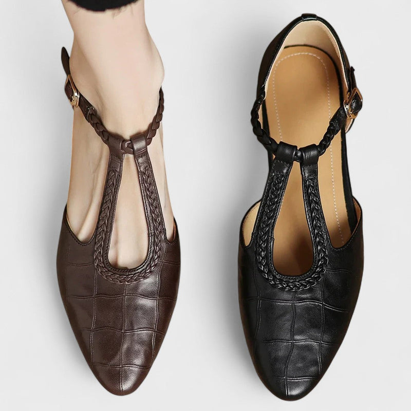PILAR | ZAPATOS ORTOPÉDICOS ISABEL ROMERO TRENZADOS DE ESTILO CLÁSICO