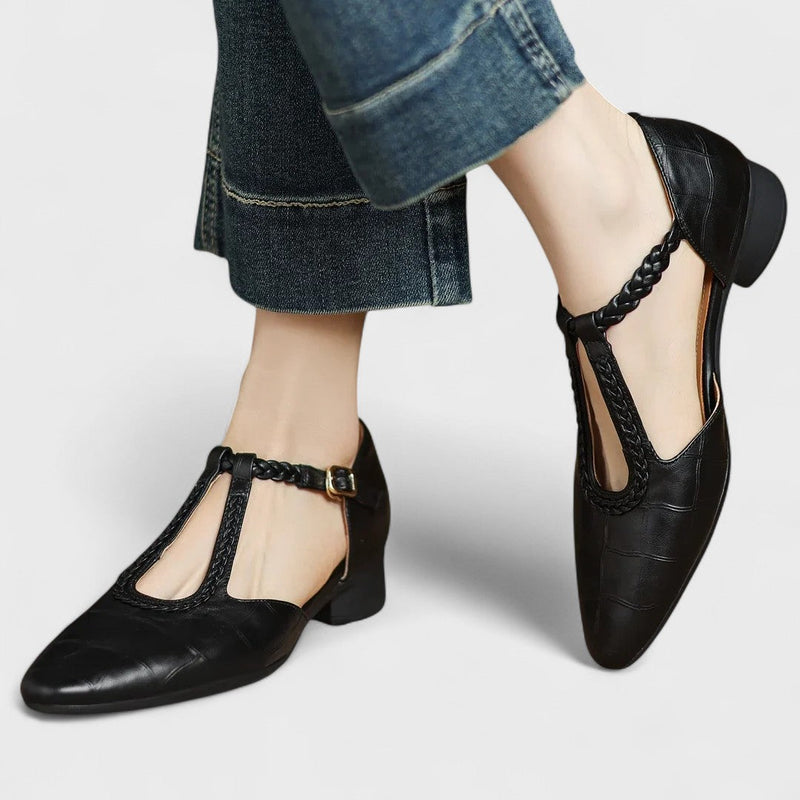 PILAR | ZAPATOS ORTOPÉDICOS ISABEL ROMERO TRENZADOS DE ESTILO CLÁSICO
