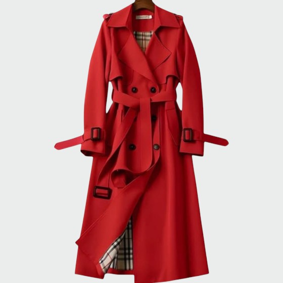 Bianca | Abrigo Trench Atemporal
