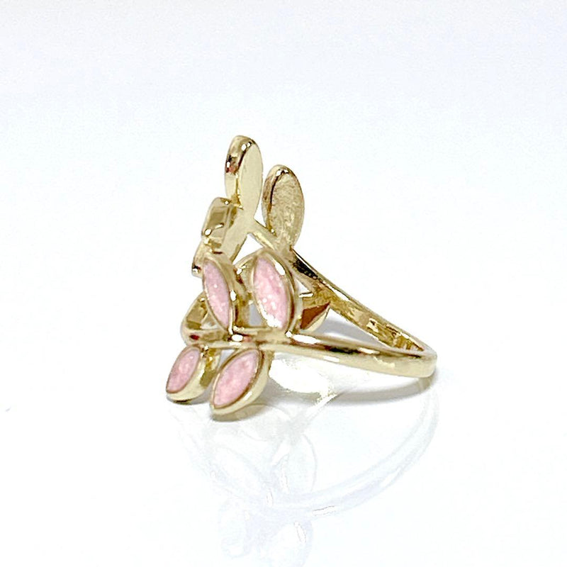 ANILLO | ROSE LEAVES